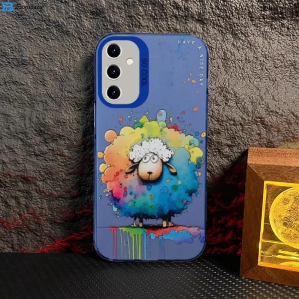 کاور اپیکوی مدل ColorFullSheep مناسب برای گوشی موبایل سامسونگ Galaxy S23 FE