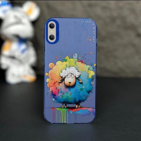 کاور اپیکوی مدل ColorFullSheep مناسب برای گوشی موبایل اپل iPhone XS Max