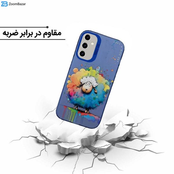 کاور اپیکوی مدل ColorFullSheep مناسب برای گوشی موبایل سامسونگ Galaxy S23 FE