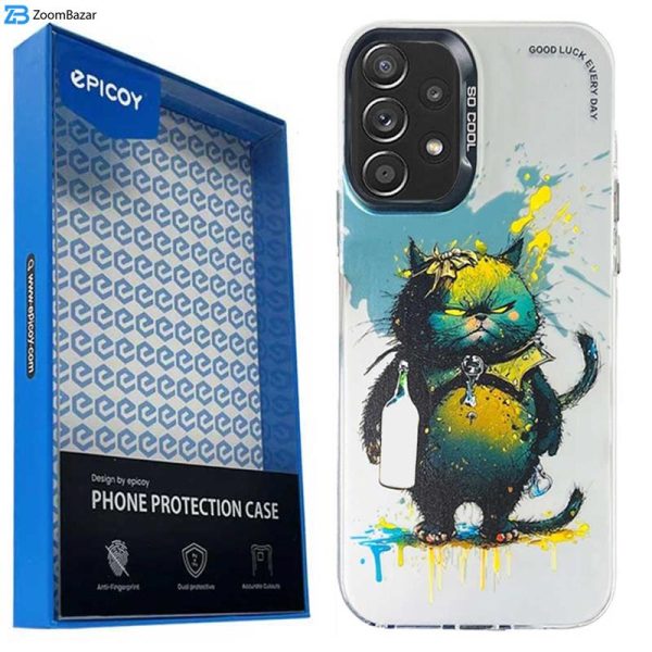 کاور اپیکوی مدل AngryCat مناسب برای گوشی موبایل سامسونگ Galaxy A53 5G