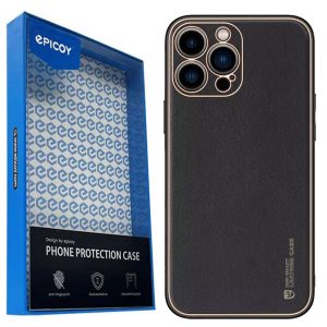 کاور اپیکوی مدل Leather Case مناسب برای گوشی موبایل اپل iPhone 15 Pro Max