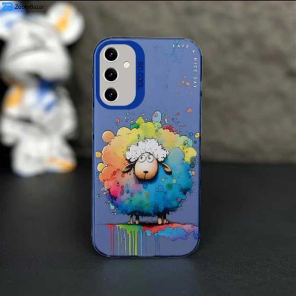 کاور اپیکوی مدل ColorFullSheep مناسب برای گوشی موبایل سامسونگ Galaxy S23 FE