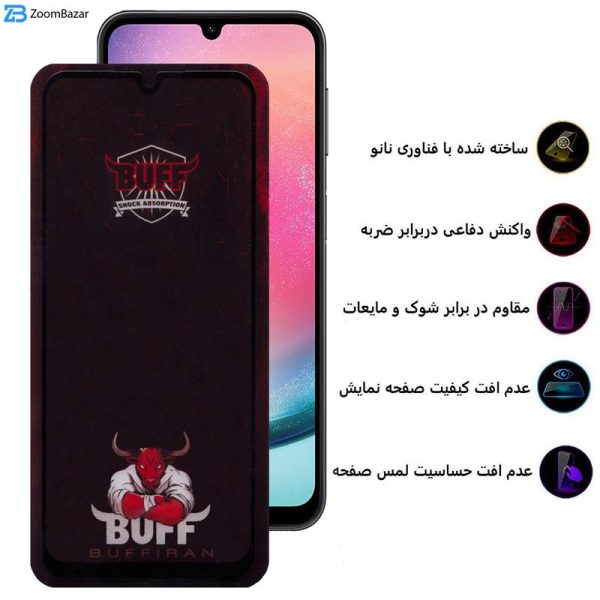 محافظ صفحه نمایش بوف مدل Muscle-Bull مناسب برای گوشی موبایل سامسونگ Galaxy A24 4G