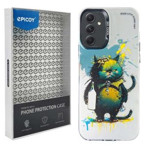 کاور اپیکوی مدل AngryCat مناسب برای گوشی موبایل سامسونگ Galaxy S23 FE