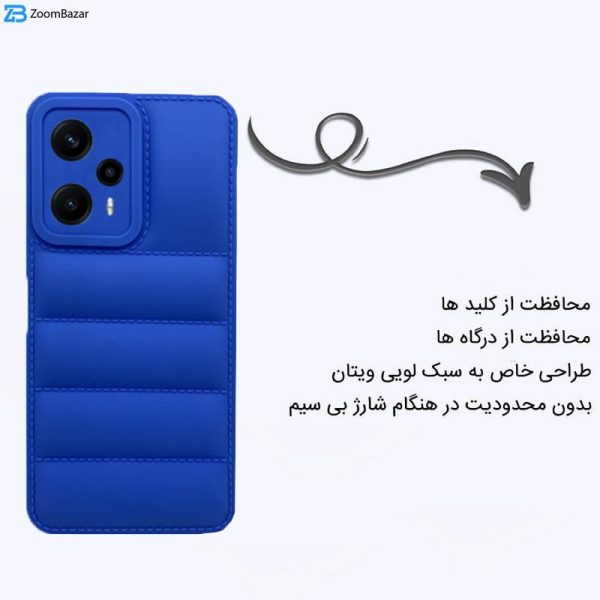 کاور اپیکوی مدل Puffy Puffer مناسب برای گوشی موبایل شیائومی Redmi Note 12 Turbo / Poco F5