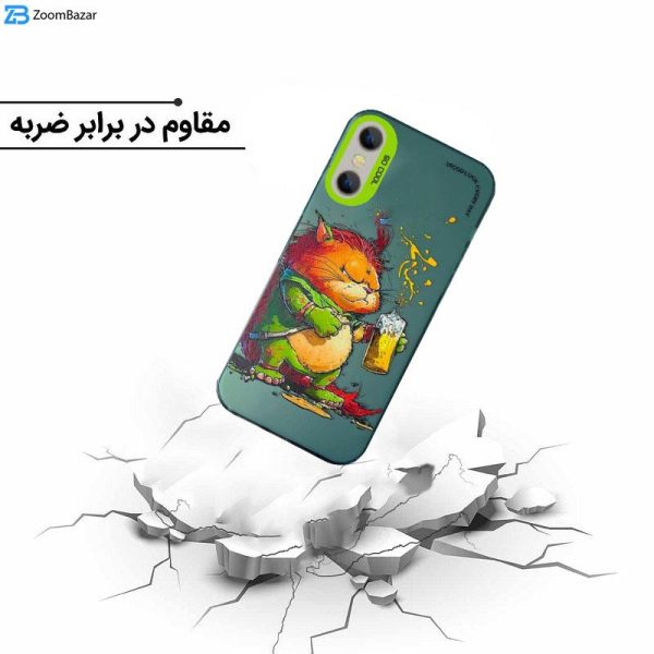 کاور اپیکوی مدل Garfield مناسب برای گوشی موبایل اپل iPhone Xs Max