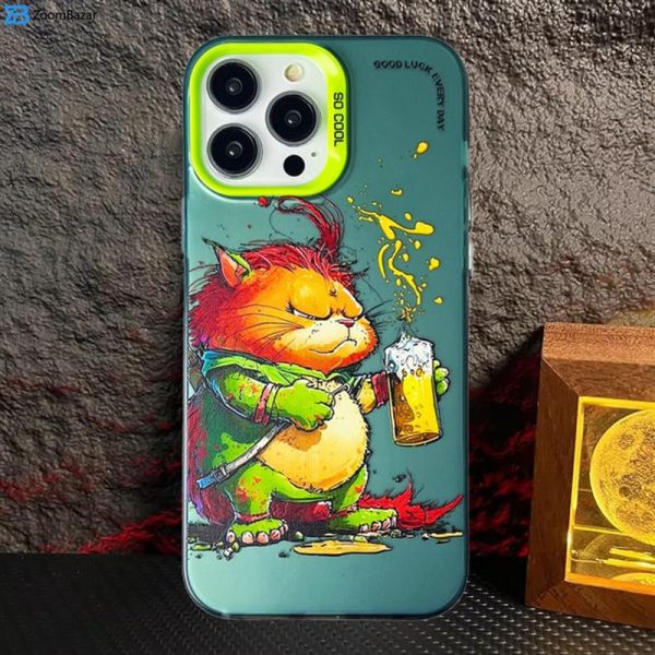 کاور اپیکوی مدل Garfield مناسب برای گوشی اپل iPhone 15 / 14 / 13