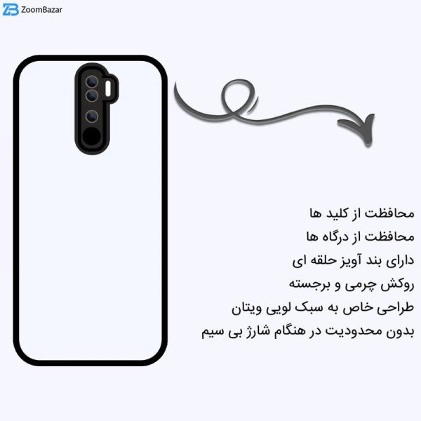 کاور اپیکوی مدل Magic-Lens مناسب برای گوشی موبایل شیائومی Redmi Note 8 Pro