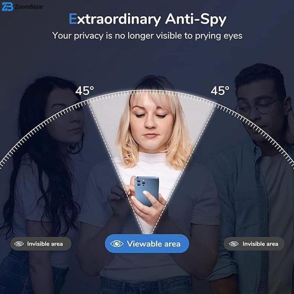 محافظ صفحه نمایش حریم شخصی اپیکوی مدل Privacy Hey Bingo مناسب برای گوشی موبایل اپل iPhone 15 Pro