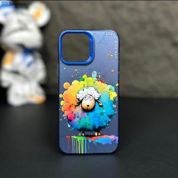 کاور اپیکوی مدل ColorFullSheep مناسب برای گوشی موبایل اپل iPhone 15 Pro Max