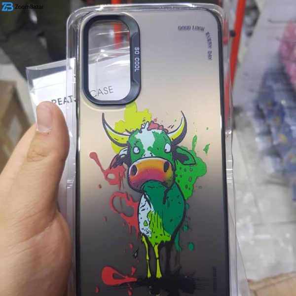 کاور اپیکوی مدل FunnyCow مناسب برای گوشی موبایل سامسونگ Galaxy A14