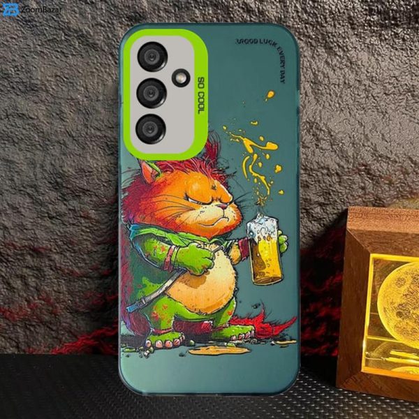 کاور اپیکوی مدل Garfield مناسب برای گوشی موبایل سامسونگ Galaxy S21 FE 5G