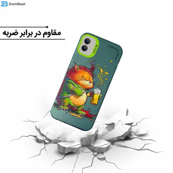 کاور اپیکوی مدل Garfield مناسب برای گوشی موبایل سامسونگ Galaxy A04