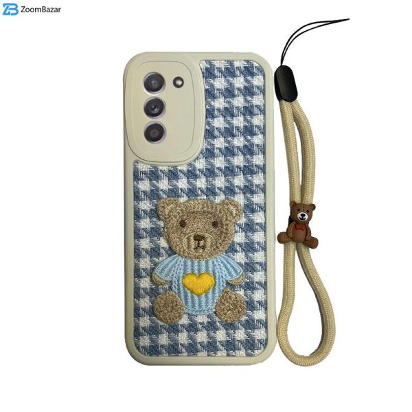 کاور اپیکوی مدل Teddy مناسب برای گوشی موبایل سامسونگ S23 Plus به همراه بند