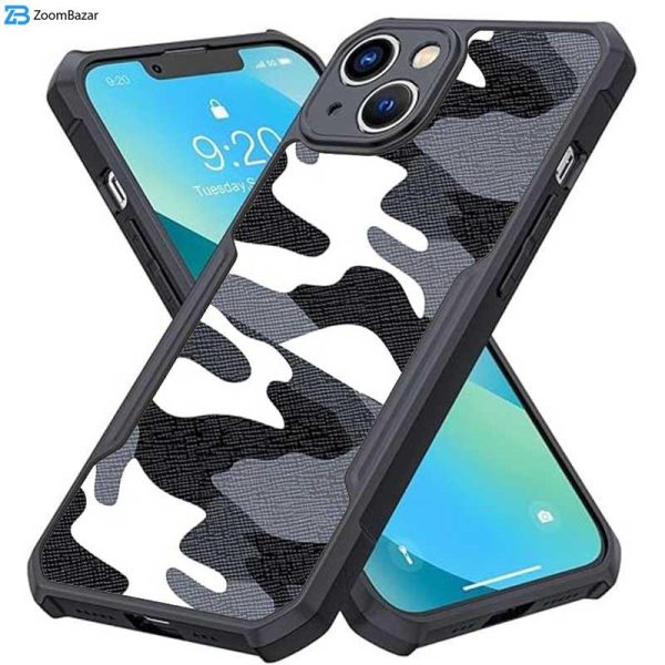 کاور اپیکوی مدل Xundd Camouflage مناسب برای گوشی موبایل اپل iPhone 13/14