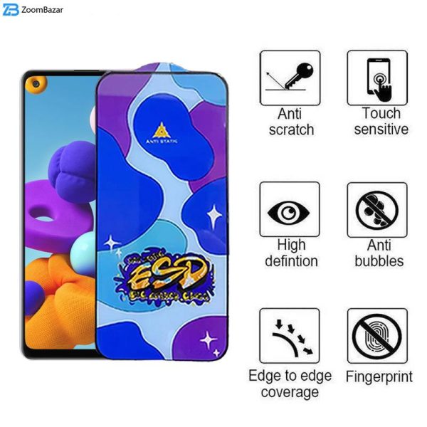 محافظ صفحه نمایش اپیکوی مدل Star ESD مناسب برای گوشی موبایل سامسونگ Galaxy A21s