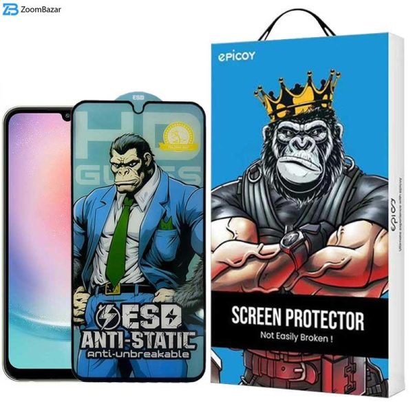 محافظ صفحه نمایش اپیکوی مدل Gorilla ESD مناسب برای گوشی موبایل Galaxy A15 5G/4G / A25 5G / A24 4G