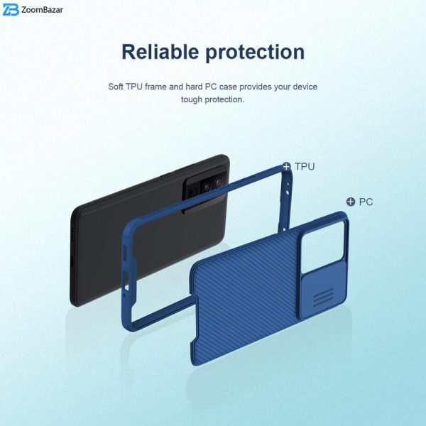 کاور نیلکین مدل CamShield Pro مناسب برای گوشی موبایل شیائومی Poco F5 Pro