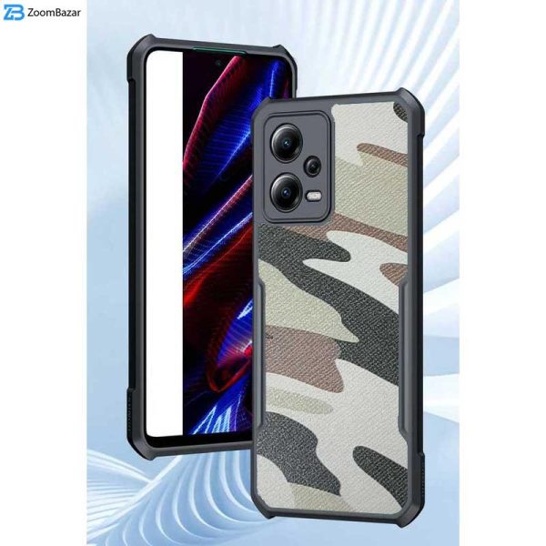 کاور اپیکوی مدل Xundd Camouflage مناسب برای گوشی موبایل شیائومی Poco X5 / Redmi Note 12 5G