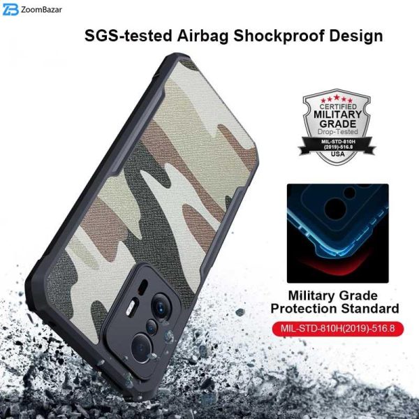 کاور اپیکوی مدل Xundd Camouflage مناسب برای گوشی موبایل شیائومی Mi 11T / Mi 11T Pro