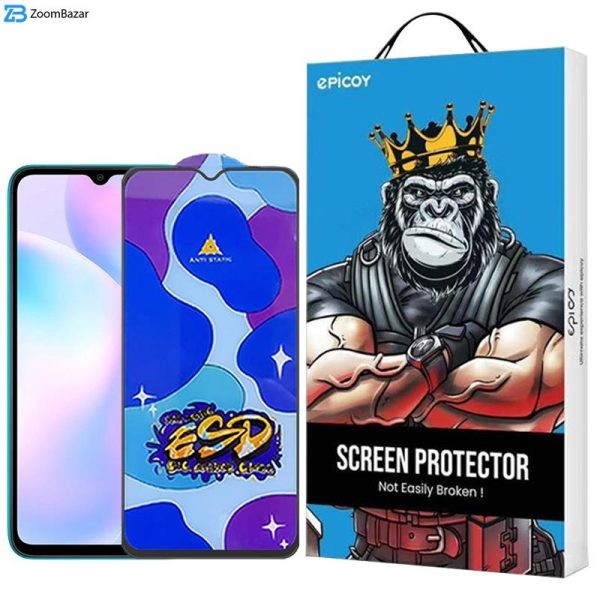 محافظ صفحه نمایش اپیکوی مدل Star ESD مناسب برای گوشی موبایل شیائومی Redmi 9C/9T/Redmi 9C NFC/Redmi 9 (India)/Redmi 9A Sport/Redmi 9A