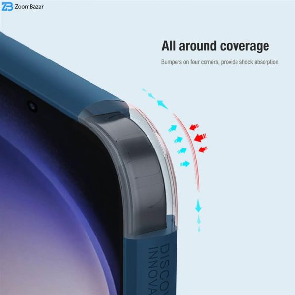 کاور نیلکین مدل Super Frosted Shield Pro مناسب برای گوشی موبایل سامسونگ Galaxy S24