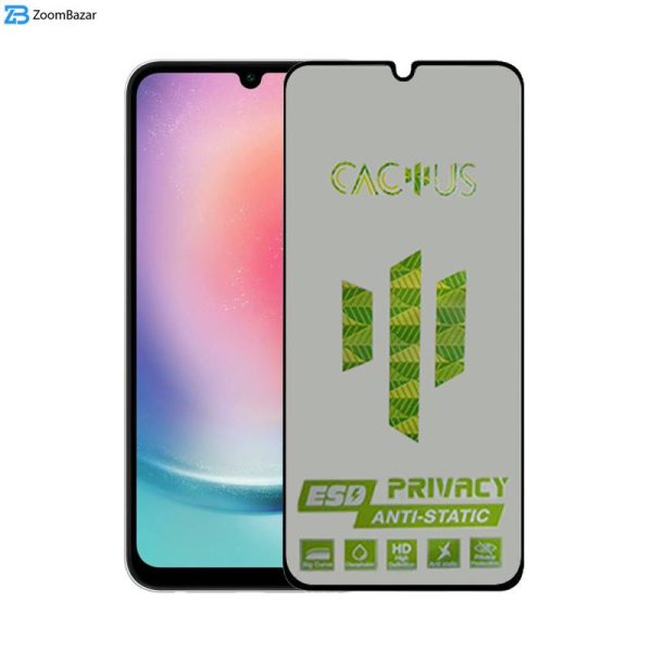 محافظ صفحه نمایش اپیکوی مدل Cactus-ESD-Privacy مناسب برای گوشی موبایل سامسونگ Galaxy A25 5G / A24 4G / A15 4G/5G