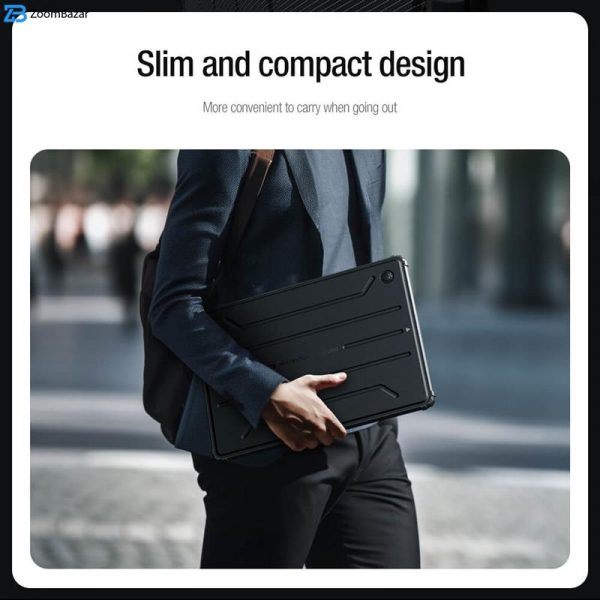 کیف کلاسوری نیلکین مدل Bumper Frosted Laptop Sleeve مناسب برای مک بوک 16 اینچ