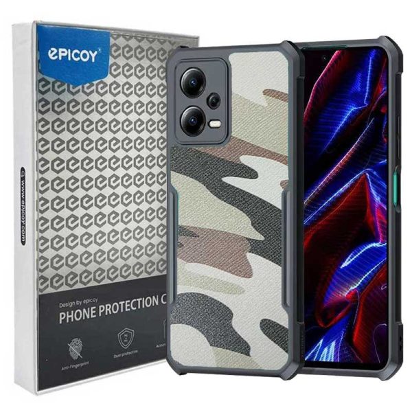 کاور اپیکوی مدل Xundd Camouflage مناسب برای گوشی موبایل شیائومی Poco X5 / Redmi Note 12 5G