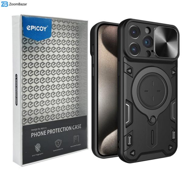 کاور اپیکوی مدل CameraFort-Magnetic مناسب برای گوشی موبایل اپل iPhone 15 Pro