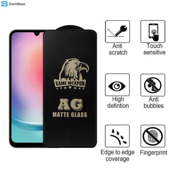 محافظ صفحه نمایش مات اپیکوی مدل Weapon مناسب برای گوشی موبایل سامسونگ Galaxy A15 4G/5G / A25 5G/ A24 4G