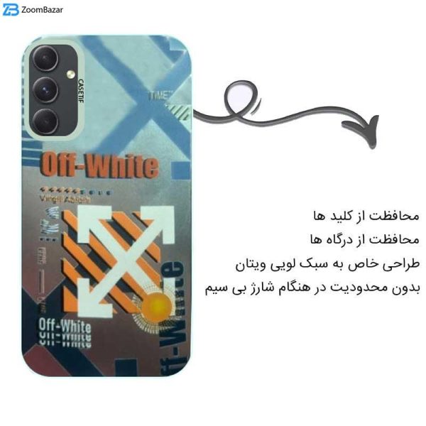 کاور اپیکوی مدل Cross مناسب برای گوشی موبایل سامسونگ Galaxy S23 FE