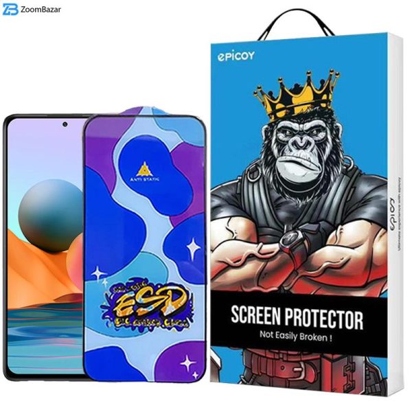 محافظ صفحه نمایش اپیکوی مدل Star ESD مناسب برای گوشی موبایل شیائومی Redmi Note 10 Pro Max/Note 10 Pro 4G India/Internationa/Note 10 Lite