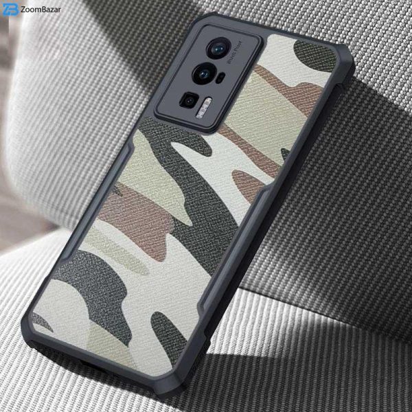 کاور اپیکوی مدل Xundd Camouflage مناسب برای گوشی موبایل شیائومی Poco F5 Pro /Redmi K60/ K60 Pro