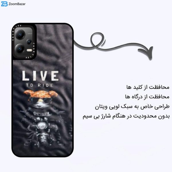 کاور اپیکوی مدل Live to Ride مناسب برای گوشی موبایل شیائومی Redmi Note 12 Pro 5G / Poco X5 Pro