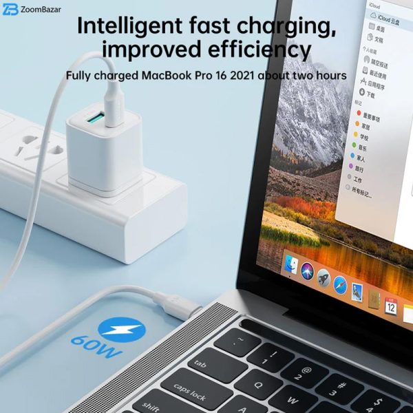 کابل تبدیل USB-C به جوی روم مدل S-CC060A9 طول 1 متر