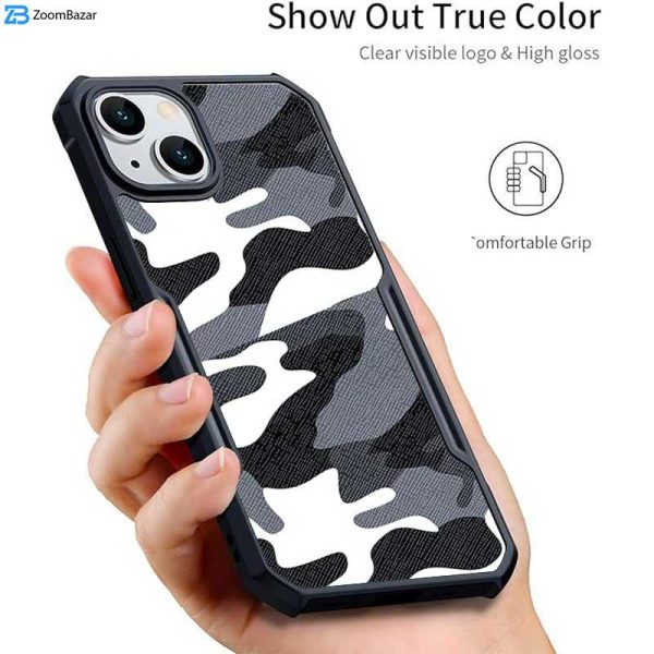 کاور اپیکوی مدل Xundd Camouflage مناسب برای گوشی موبایل اپل iPhone 13/14