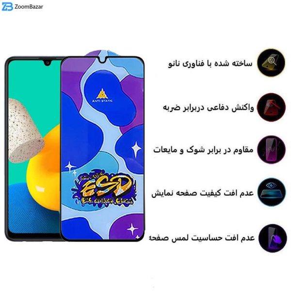 محافظ صفحه نمایش اپیکوی مدل Star ESD مناسب برای گوشی موبایل سامسونگ Galaxy M32 4G/M31 Prime 4G /M30s 4G/M30 4G