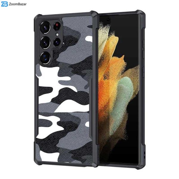 کاور اپیکوی مدل Xundd Camouflage مناسب برای گوشی موبایل سامسونگ Galaxy S22 Ultra