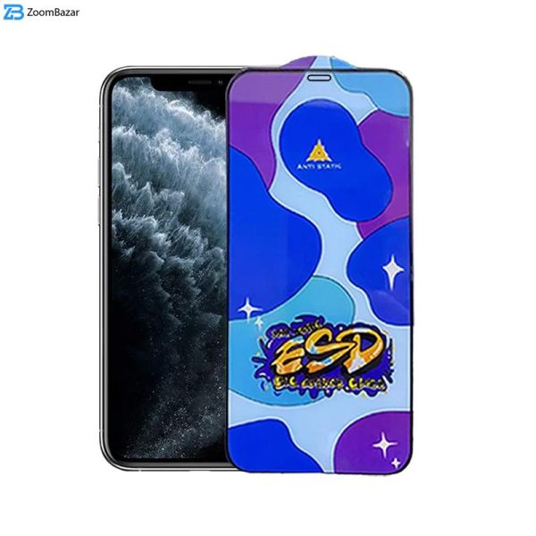 محافظ صفحه نمایش اپیکوی مدل Star ESD مناسب برای گوشی موبایل اپل iPhone 11 Pro/XS/X