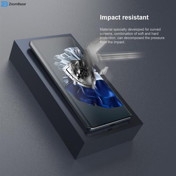 محافظ صفحه نمایش نیلکین مدل Impact Resistant مناسب برای گوشی موبایل هوآوی P60 / P60 Pro / P60 Art بسته دو عددی