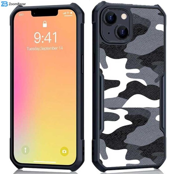 کاور اپیکوی مدل Xundd Camouflage مناسب برای گوشی موبایل اپل iPhone 13/14