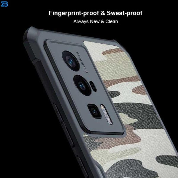 کاور اپیکوی مدل Xundd Camouflage مناسب برای گوشی موبایل شیائومی Poco F5 Pro /Redmi K60/ K60 Pro