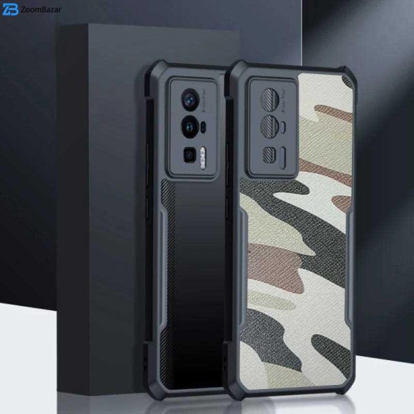 کاور اپیکوی مدل Xundd Camouflage مناسب برای گوشی موبایل شیائومی Poco F5 Pro /Redmi K60/ K60 Pro