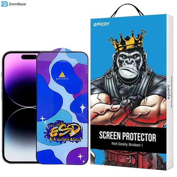 محافظ صفحه نمایش اپیکوی مدل Star ESD مناسب برای گوشی موبایل اپل iPhone 14 Pro Max