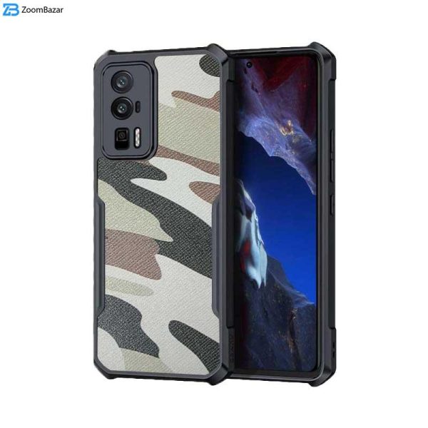 کاور اپیکوی مدل Xundd Camouflage مناسب برای گوشی موبایل شیائومی Poco F5 Pro /Redmi K60/ K60 Pro