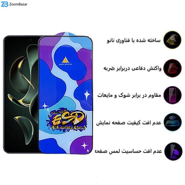 محافظ صفحه نمایش اپیکوی مدل Star ESD مناسب برای گوشی موبایل شیائومی Redmi K60 Ultra/Redmi K60 Pro/Redmi K60E/Redmi K60