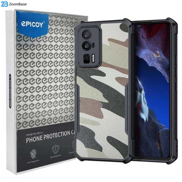 کاور اپیکوی مدل Xundd Camouflage مناسب برای گوشی موبایل شیائومی Poco F5 Pro /Redmi K60/ K60 Pro