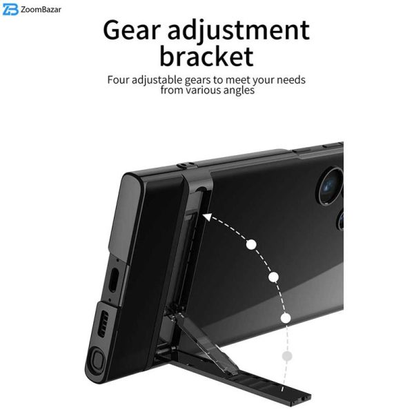 کاور اپیکوی مدل KickStand Clear مناسب برای گوشی موبایل سامسونگ Galaxy S23 Ultra