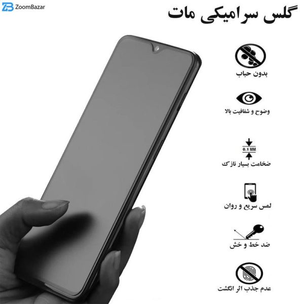 محافظ صفحه نمایش مات اپیکوی مدل BodyGuard مناسب برای گوشی موبایل سامسونگ Galaxy A20/A30/M30/M30s/A50s/A40s/M10s/M21/M31/F41/ M40s/M31 Prime/F22